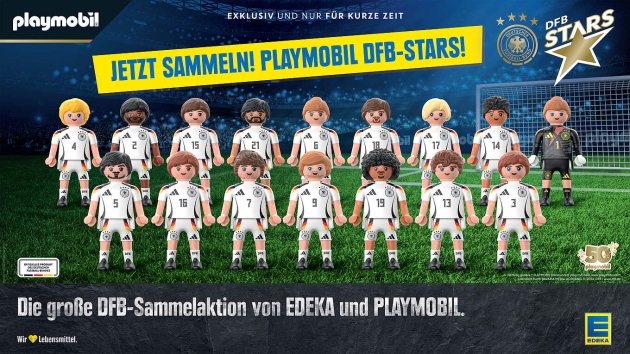 DFB-Sammelaktion von Playmobil und Edeka - Quelle: DFB